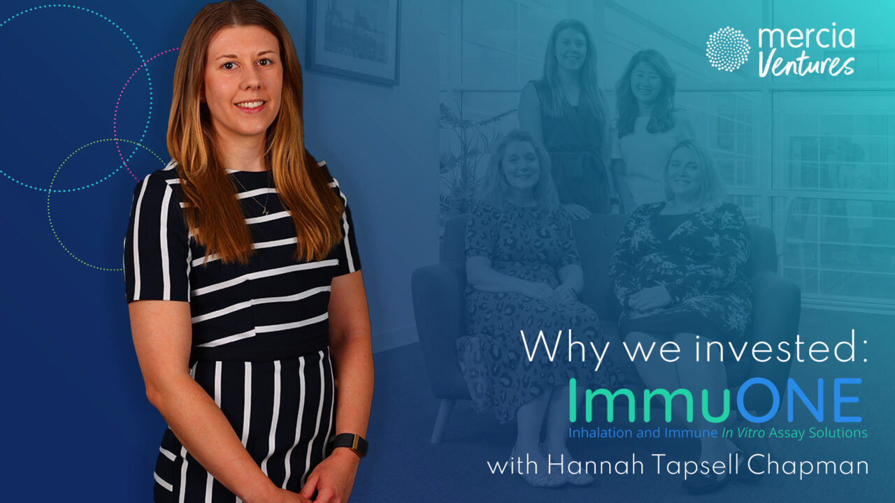 Why we invested: ImmuONE – Mercia Ventures